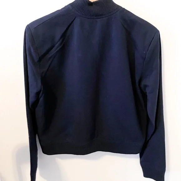Jason Wu Navy Button Up Jacket size small - Picture 3 of 3